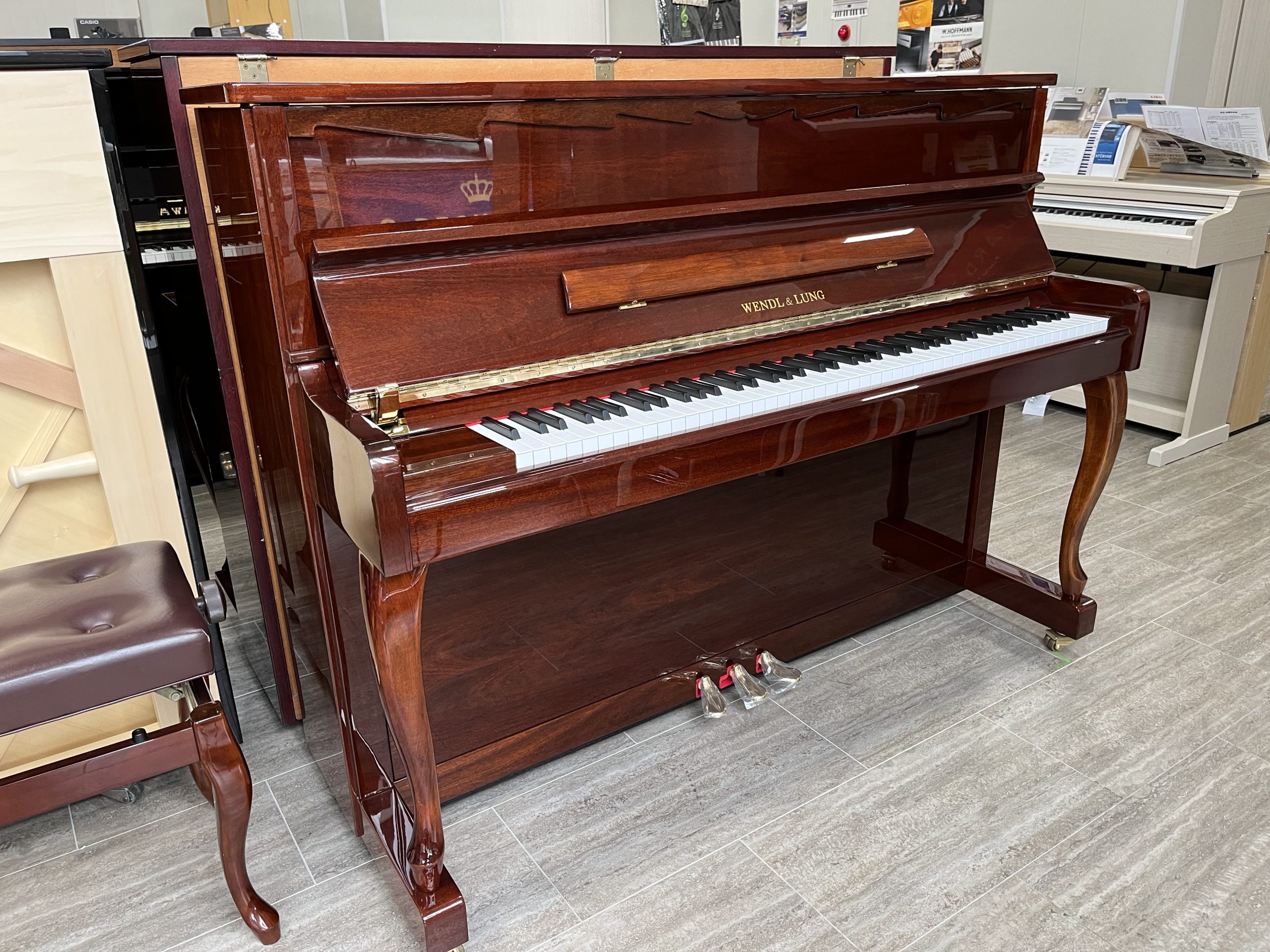 ウェンドル&ラング アップライトピアノ ROSE様 wendl & lung ウェンドルアンドラング アップライトピアノ